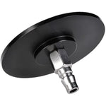 Universal Dildo Holder Quick Air Connector Sex Machine Attachment Suction Cup Adapter 3.54 Inches Thrusting Machine Accessory