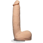 Doc Johnson Signature Series - Pierce Paris - 9 Inch Realistic ULTRASKYN Dildo with Removable Vac-U-Lock Suction Cup - F-Machine & Harness Compatible - for Adults Only, Vanilla