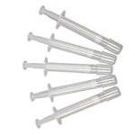 100Pcs Disposable Anal Vaginal Applicator Lubricant Applicator Personal Lube Tube Syringe Shooter Anal Launcher For Female Progesterone Suppositories