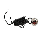 Men'S Metal Ball Penis Weight Stretcher Sex Toys With Ajustable Bondage Leather Ring