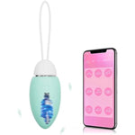 G-Spot Stimulator Egg Vibrator Egg App Remote Control Clitorals Vibrator Women Sex Toys Silicone Massager For Women, Couple Sex Games, With 10 Vibration Modes Waterproof Stimulator (Green)