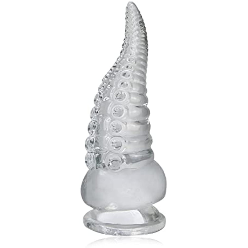 Tentacle Dildo Transparent Anal Dildos With Suction Cup Clear Realistic Dildo G-Spot Prostate Stimulation Butt Plug Masturbate Fantasy Dildos Sex Toys For Women Men And Couples (L)