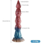 16.1Inch Super Long Dildo,Big Monster Dildo With Strong Suction Cup,Huge Dildo Silicone Scorpion Anal Dildo,Sex Toy For Men And Women