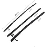 Silicone Urethral Plug Urethral Probe Wand Pearl Shape Chastity Holy Urethral Sound Beads Probe Urinary Dilator Urethra Masturbation Rod (3Pcs)
