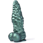 Fantasy Dildo With Suction Cup - Waterproof Realistic Dildo For Men And Women, Perkin Silicone, Mechanical Details And Stimulating Texture, Unisex Sex Toys For G- Spot Stimulation (D222-Xl)