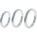 3Pcs Metal Bondage Penis Ring Stretcher Male Exercise Cock Ring Set With Difference Sizes Adult Sex Toys