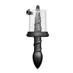 Male Vestibular Anal Plug Massage Anal Plug Tube, Thread Enlargement Device Anal Pump Cylinder With Beaded Silicone Insert For G-Spot Stimulation(P3)