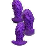 Anal Plug Monster Dildo With Safe Curved Base - Purple Silicone Octopus Butt Plug - 3.93 X 1.85 Inch Fantasy Prostate Sex Toy For Women Men Masturbation