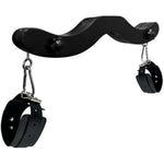 Chastity Belt For Men Testicle Toys Bdsm Cbt Heavy Scrotum Bondage Sexual Stimulation Device With Leg Straps, Male Bondage Testicle Punish Ankle Cuffs Adult Sex Toy For Men,Couple, Black