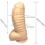 Realistic Dildo With Suction Cup Adult Sex Toy Thick Dildos 11.8"X3.94"