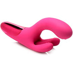 Bang! 10X Triple Motor Rabbit G-Spot Vibrator For Women. Sex Toys For Female Pleasure & Toys For Adults. Premium Silicone Vibrating Stimulator, Waterproof & Rechargeable - Usb Cable Included - Pink