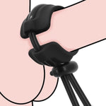 Adjustable Penis Ring - Silicone Black Cock Ring For Erection Enhancing Long Lasting Stronger -Men Sex Toy For Sex Game