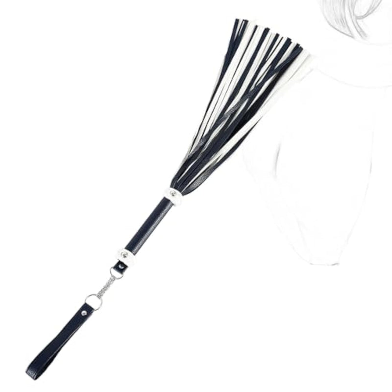Sm Tassel Whip Flogger, Sex Paddle Crop, Whip Spanking Cane, Adults Leather Spanking Whip, Sex Bondage Play Cosplay Spank Tassel Flogger Sex Toy