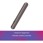 Chroma Whisper-Quiet Vibrator, 5 Vibration Modes & 5 Intensity Levels, For Women, Men & Couples, Includes Usb Charging Cord, & Bath-Friendly, Safe Non-Porous Aluminum, Space Grey