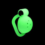Glow In The Dark Chastity Cage With 5 Different Sized Cock Rings Chastity Lock Devices Breathable Sex Toy Penis Restraints & Bondage For Men (Style-1)