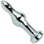 Ultimate Anal Plug With Jewel | Heavy Aluminum | Curved Design For Maximum Pleasure | Easy To Clean | Storage Bag Included | Perfect For Beginners & Experienced Users | Stylish & Sensational