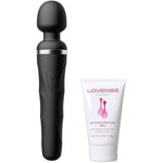 Domi 2 Wand Massager Powerful Vibrtions For Women Men + Personal Lubricant Privacy Water-Based Lube Non-Sticky Lubrication For Men, Women And Couples