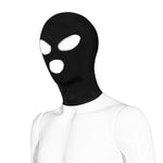 Black Zentai Hoods for Mischief and Mystery - 4 Pieces of Unisex Headgear
