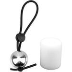 Male Metal Hanger Penis Ring Weight Ball Stretcher Extender Enlarger Delay Bdsm For Men Adult