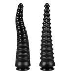 Huge Anal Dildo Adult Sex Toys, Anal Plug Trainer G-Spot, Anal Toys With Strong Suction Cup, Soft Flexible Dildo Adult Sex Toy Games For Men Women Couples Black