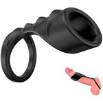 Penis Sleeve Penis Ring, Liquid Silicone Soft Cock Ring For Delay Ejaculation Lasting Erection Penis Testicles G Spot Stimulation Pleasure Ring For Men, Adult Toys For Couples