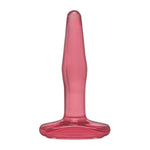 Doc Johnson Crystal Jellies - Small Butt Plug - Pink