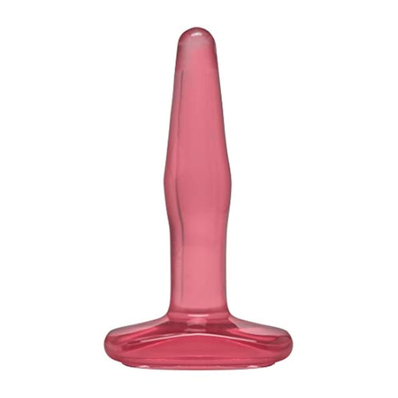 Doc Johnson Crystal Jellies - Small Butt Plug - Pink