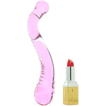 Icicles No.69 Glass G-Spot Massager With Lube 1Oz | Glass Dildos | Prostate Massager | G-Spot Personal Massager