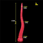 Silicone Tentacle Dildo Octopus Anal Plug Adult Sex Toy: Extra Long Dildo With Suction Cup, Flexible Realistic Butt Plug For Couples (L)