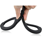 Skin-Friendly Silicone Handcuff Soft Comfortable Wrist Restraint Toy Sm Sex Game Bedroom Roleplay Sex Toy For Couples Lover Partner
