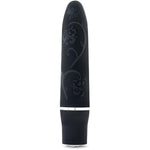Rose Bliss Vibe - 10 Vibrating Functions Battery Powered Stimulator - 4 Inch Discreet Compact Pocket Vibrator - Adult Toy - Ipx7 Submersible Waterproof For Women Couples - Black