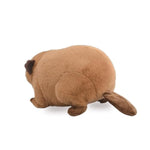 Lifelike Beaver Stuffed Animal With Big Front Teeth Animated Plush Nutria Toy Doll Super Realistic Beaver Act Like Real Excellent Gifts For Kids Birthday Party Or Stuff Collection 12 Inches (Small)