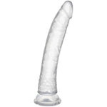 12.6Inch Realistic Jelly Dildo, Huge G Spot Dildo With Powerful Suction Cup For Hands-Free Play, Big Flexible Lifelike Penis Female Clit Vaginal Anal Masturbation Toy For Women Men (Clear)