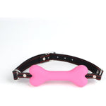 Bone Gag Restraints Dog Mouth Gag Sex Bone Restraints Mouth Ball Fetish Slave Restraints Ballgag Ball Gag For Couples Breathable Gag Toys