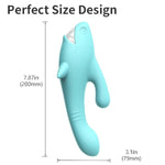 G Spot Clitoral Vibrator Waterproof & Rechargeable Realistic Silicone Quiet New Adult Tool Gifts Soft Dildo Vibrator With 8 Vibrating Modes, Rose Sex Toys For Women
