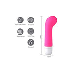 Ava Silicone G Spot Vibe Neon Pink