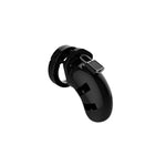Shots Model 01 3.5-Inch Black Metal Chastity Device