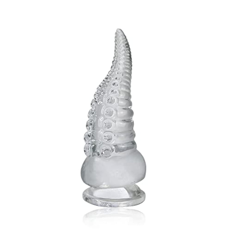 Realistic Dildo, Tentacle Classic Dildo Anal Butt Plug Clear With Strong Suction Cup Realistic Penis For G-Spot Stimulation Dildos Anal Sex Toys For Women Adult Sex Anal Toys & Games(S)