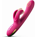 G Spot Vibrator Rabbit Sex Toy For Women - Female Bunny Vibrators Anal Thrusting Dildo With 10 Flapping & Finger Vibrating Modes Dual Vibrator Clitoral Stimulator Women'S Adult Sex Toys
