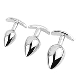 Sm Metal Adult Sex Toys Ship Anchors Anal Plugs For External Use Female Male Stainless Steel Butt Plug With Jewel Base