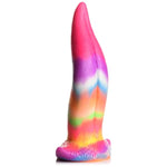 Unicorn Kiss Unipeg Tongue Glow-In-The-Dark Silicone Dildo For Men, Women And Couples. Glow In The Dark With Suction Base. 1 Piece