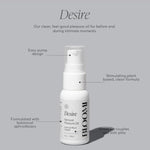 Delight Oil-Based Personal Lubricant, Desire Sensual Pleasure Oil And Indulge Double-Sided Vibrator