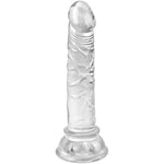 5 Inch Small Jelly Dildo With Strong Suction Cup - Soft Beginner-Friendly Adult Toy For Women, Men, And Lgbtq+