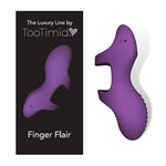 Vibrating Finger Sleeve - Hypoallergenic Silicone Toy For Intense Pleasure | Usb Rechargeable | Quiet & Ripple Design | Perfect For Foreplay & Solo Play | Hypoallergenic