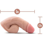 Performance Soft Realistic Packing Dildo Adult Sex Toys - 5" Length 1.25" Width, Creates Natural Masculine Bulge, Comfortable Underwear Wear Packer, Trans Ftm, Women, Men - Vanilla