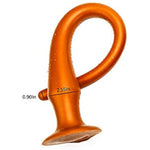 Super Long Anal Plug Dildo, Flexible Liquid Silicone Butt Plug Massage Stimulation For Men And Women (X-Large)