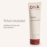 Wash Menstrual Cup & Disc Cleanser, 4 Fl Oz