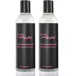 Water Based Lube, Lubricant For Men, Women & Couples 8Oz (2 Pcs)