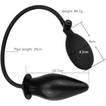 Inflatable Anal Butt Plug Bdsm Anal Plug Expansion Stimulation High Pressure Pump And Valve Anal Pump Plug Butt Plug Bdsm Sm Sex Toys