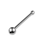 Urethral Sounds, 4.52 Inch 10Mm Hollow Urethral Plug Beaded Urethral Dilators Penis Plug Prostate Stimulation Masturbator Sex Toy For Men